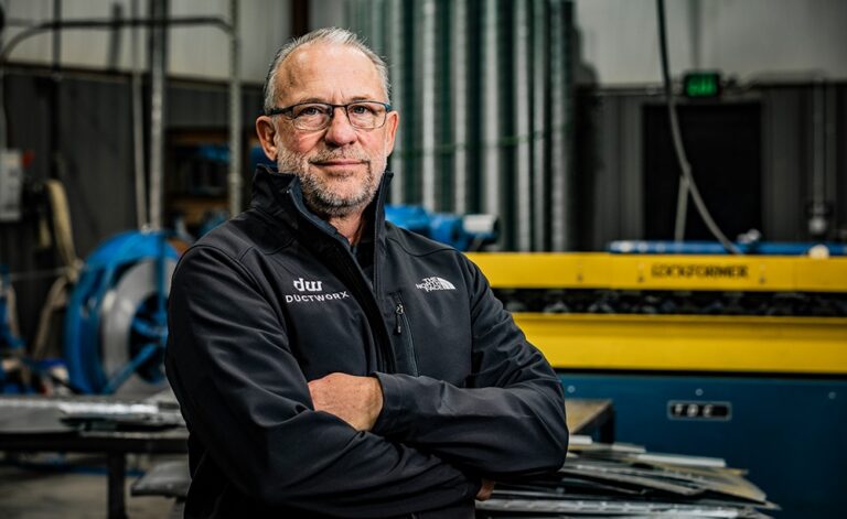 Portrait of David Raiden, DuctWorx leader with deep expertise in custom ductwork and advanced HVAC fabrication, driving innovation and operational excellence across every project.